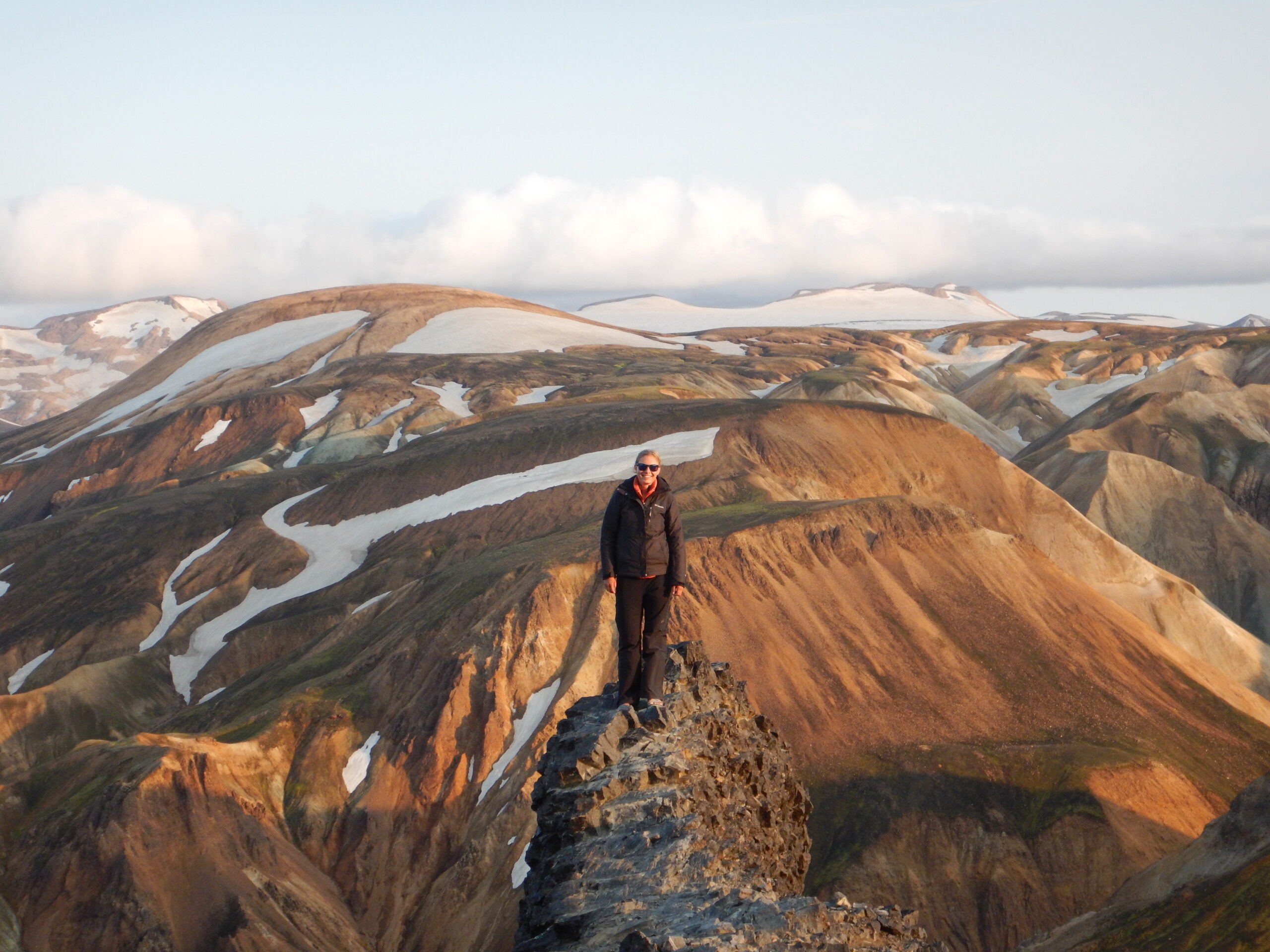 Hiking in Iceland Landmannalaugar